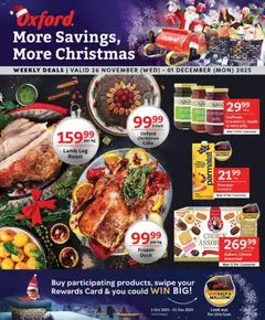 Oxford Freshmarket specials catalogue – valid from 26.11.2025