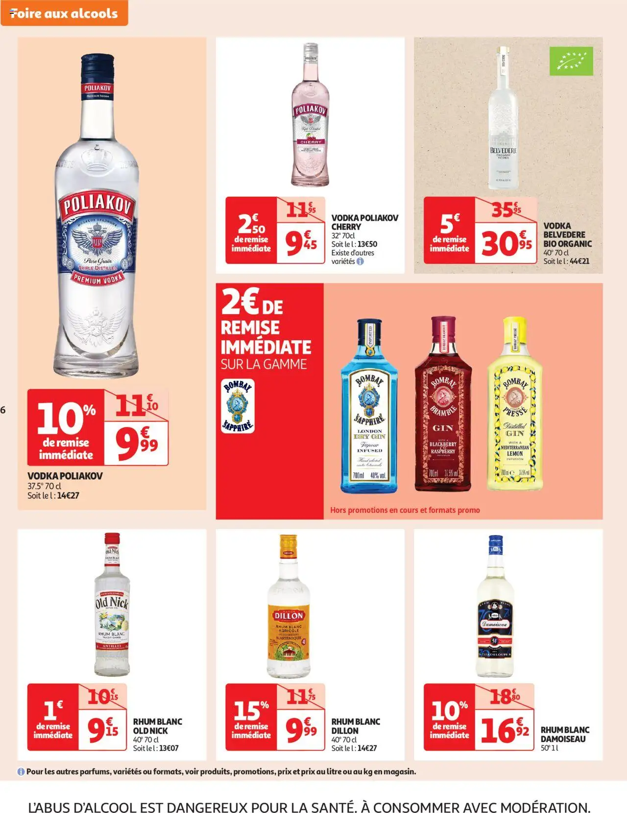  | Page: 6 | Produits: Vodka, Rhum blanc old nick, Rhum, Rhum blanc damoiseau