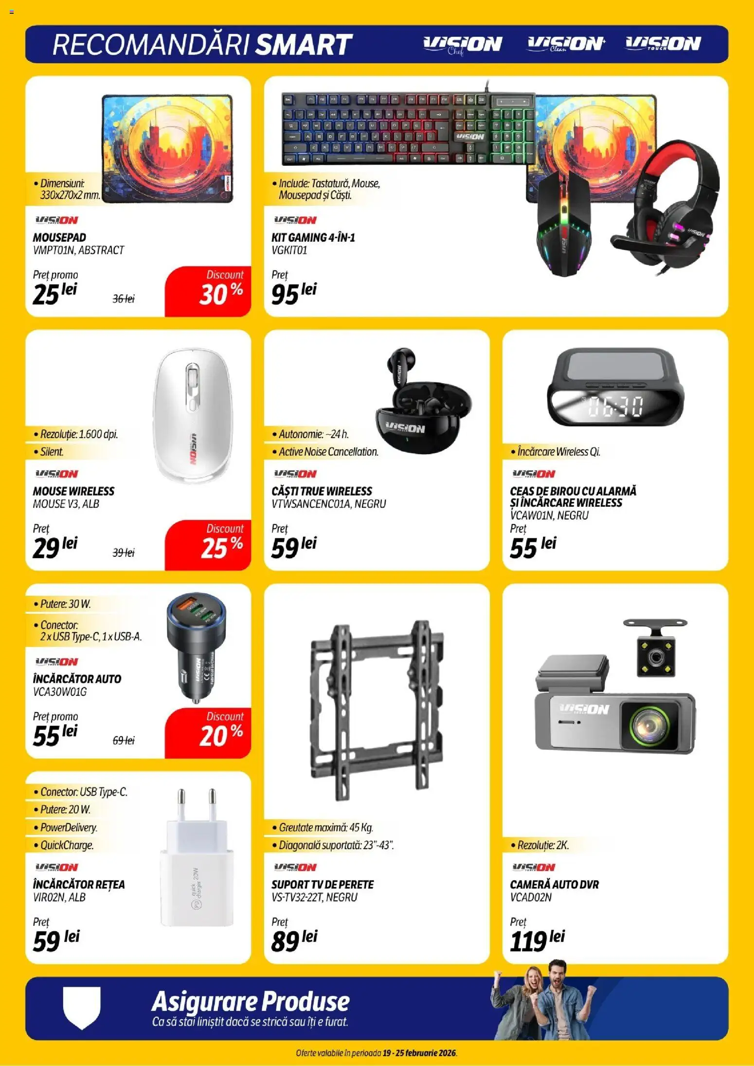 Noul catalog Flanco – valabil de la 19.02.2026 | Pagină: 22 | Produse: Căști, Cameră, Conector, Çikolatalı gofret