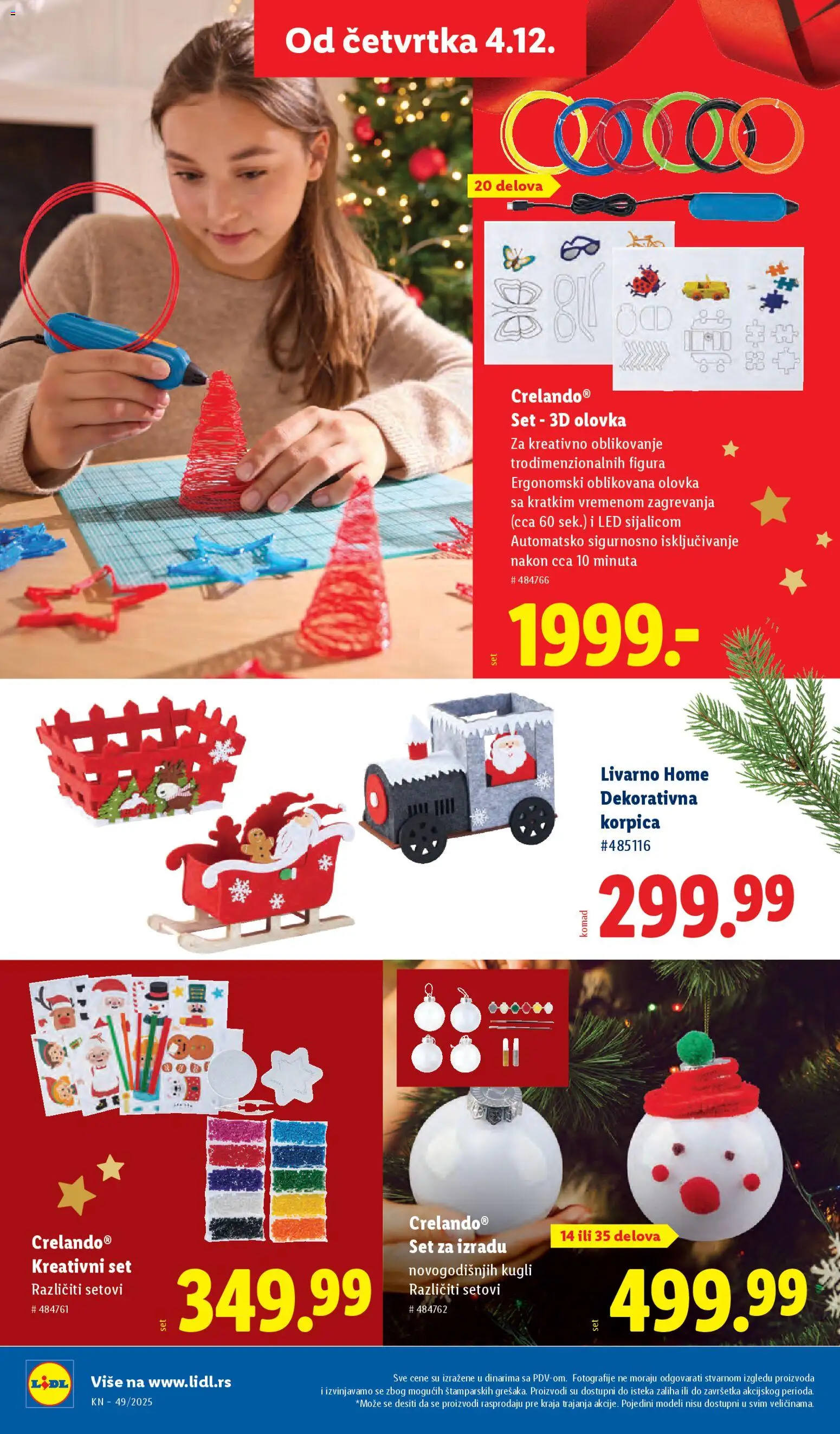 Lidl katalog - važi od 04.12.2025 | Strana: 74