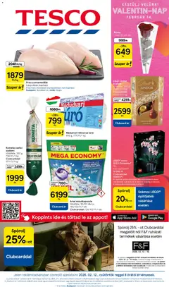 Tesco Hipermarket - Akciós újság  - amely érvényes a következő dátumtól: 12.02.2026
