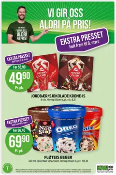 Forhåndsvisning av JORDBÆR/SJOKOLADE KRONE-IS, 6 stk. Hennig-Olsen Is gyldig fra 09.02.2026 | Side: 8