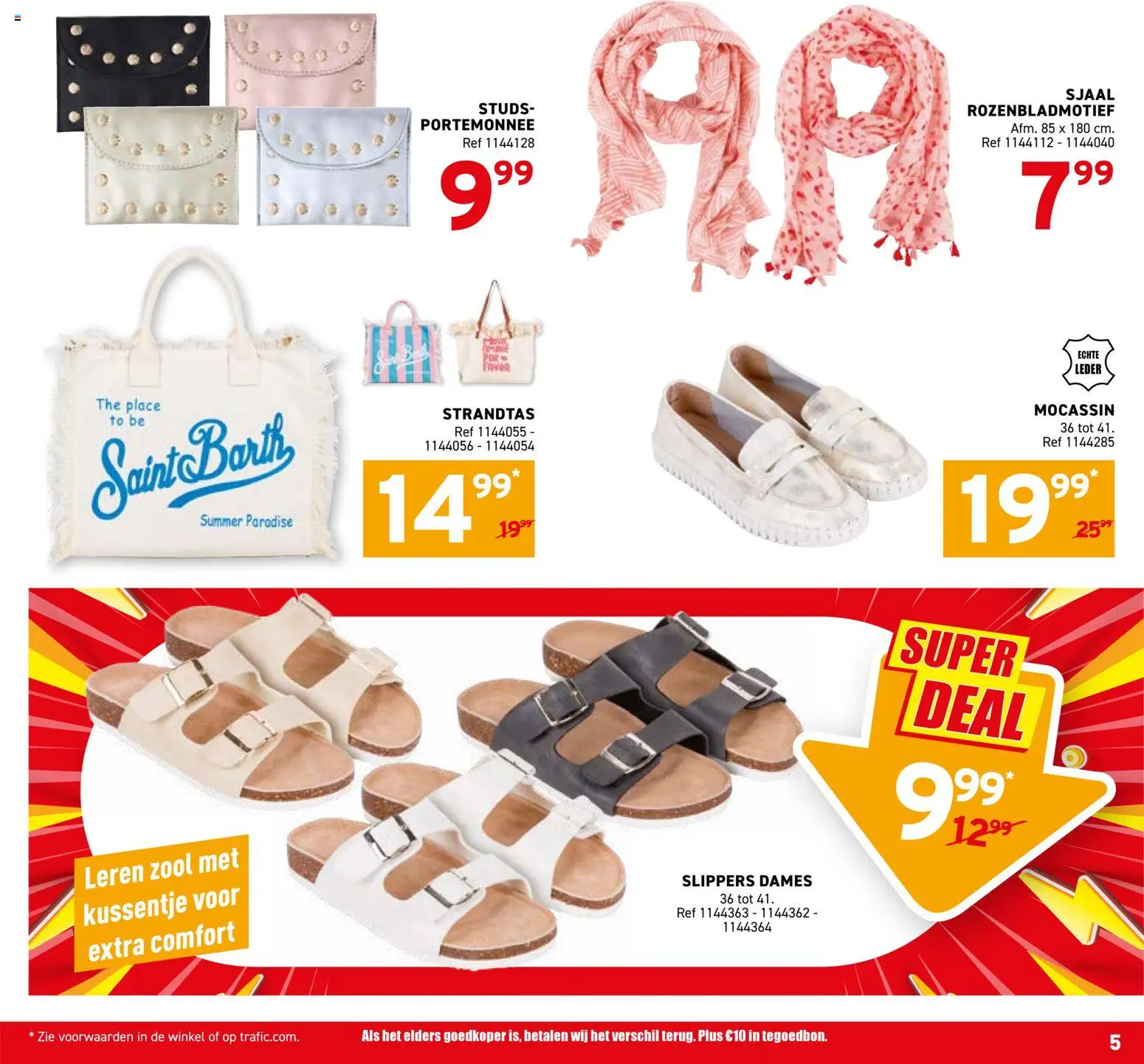 {H1} | Pagina: 17 | Producten: Slippers, Portemonnee, Sjaal