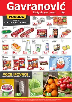 Katalog Gavranović - Pregled kataloga iz trgovine Gavranović, vrijedi od 05.03.2026 | Stranica: 2