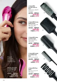 Oriflame katalog Novembar 2025 - pregled Oriflame kataloga - važi od 29.10.2025 | Strana: 134 | Proizvode: Cetka za kosu, Četka