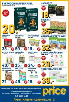 Forhåndsvisning av Price Lagerbutikk kundeavis gyldig fra 04.03.2026 | Side: 2 | Produkter: Упаковочная бумага, Графин, Лінійка, Valnøtter