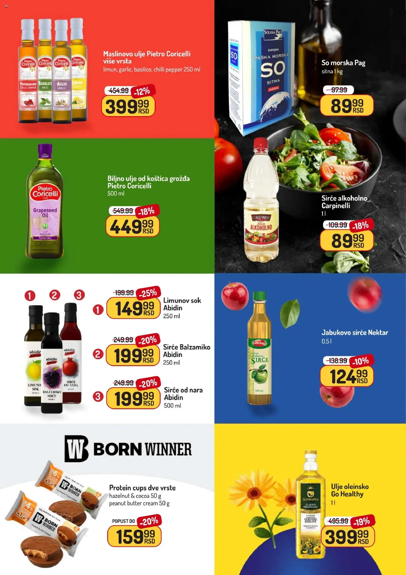 Aman katalog - važi od 10.11.2025 | Strana: 22 | Proizvode: Nektar, Ulje, Sirće, Sok