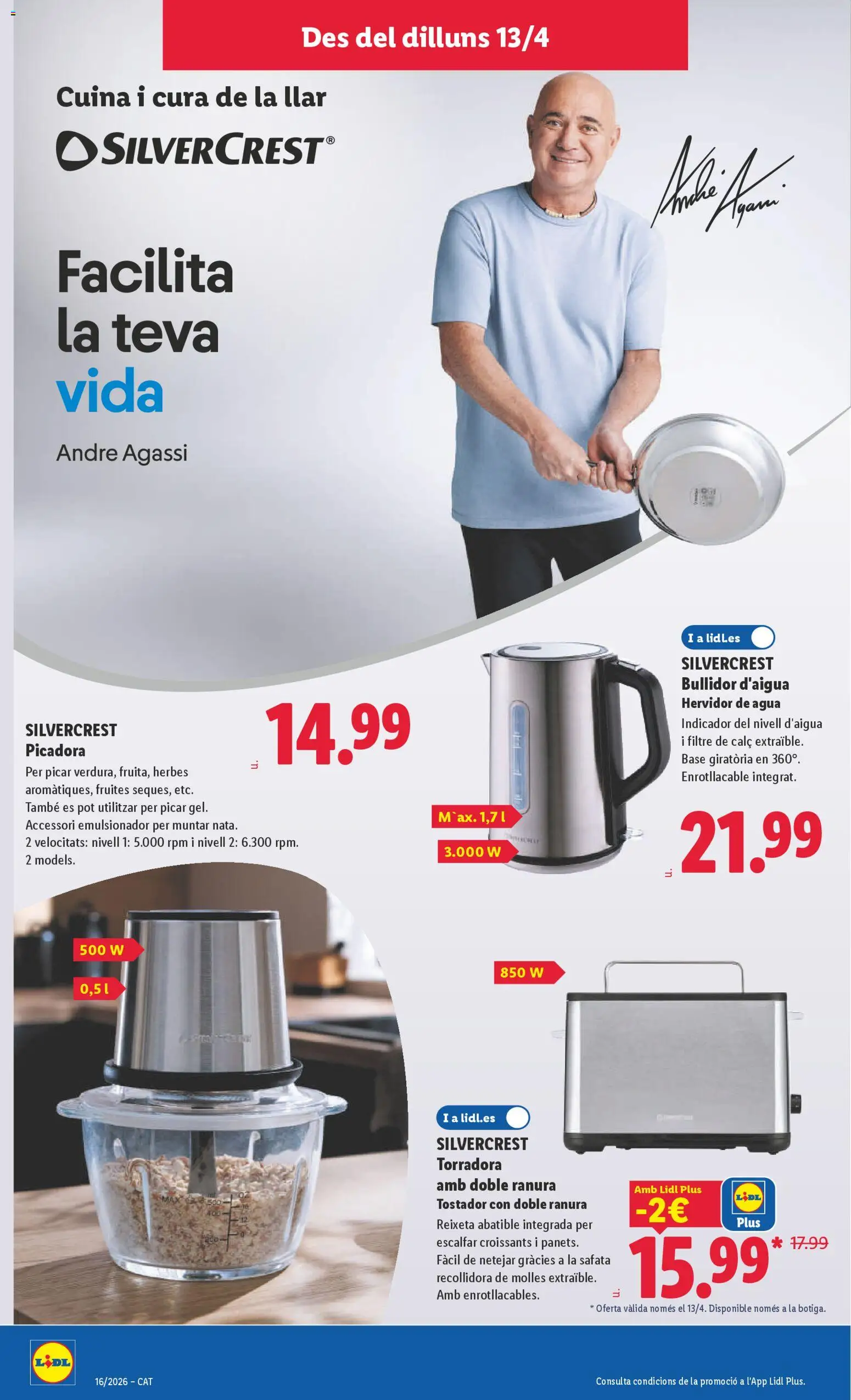 Lidl folleto de bazar │ válido desde el 13.04.2026 | Página: 6 | Productos: Tostador