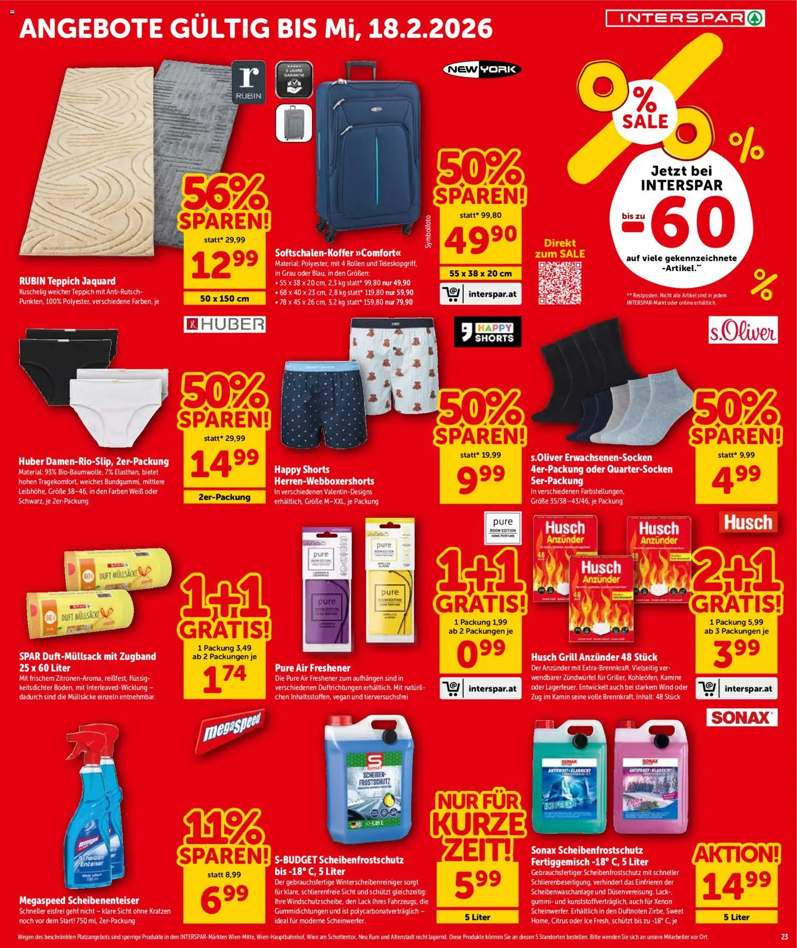 Interspar Flugblatt - Tirol gültig ab 29.01.2026 | Seite: 24 | Produkte: Grill, Teppich, Duft