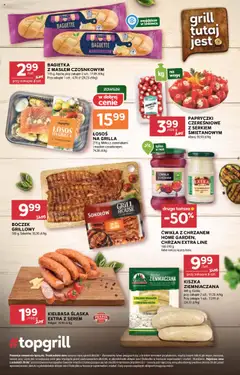 Stokrotka Gazetka od 03.07.2025 | Strona: 13 | Produkty: Kiełbasa, Kiszka ziemniaczana, Kiełbasa śląska, Bagietka