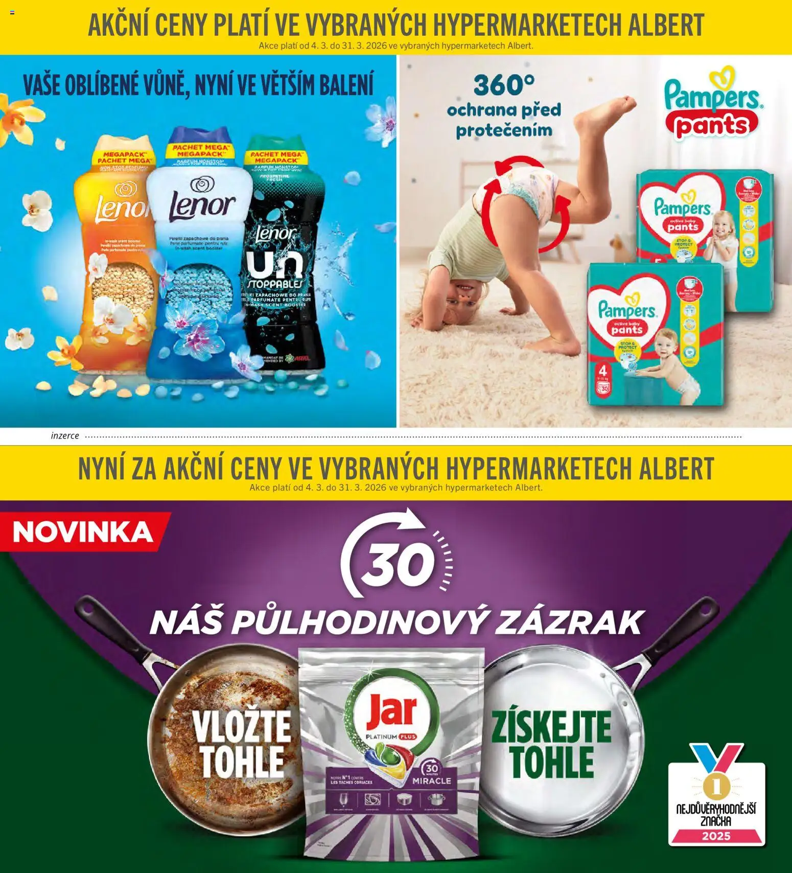 Albert magazín od 01.03.2026 | Strana: 68 | Produkty: Lenor, Pants