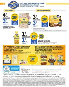 E.Leclerc - Prévisualisation de BIÈRE DU NORD BLONDE, "NOS RÉGIONS ONT DU TALENT" 7.00% vol. 1,50 L valide à partir de 10.03.2026 | Page: 2 | Produits: Œufs, Bière, Coquillettes