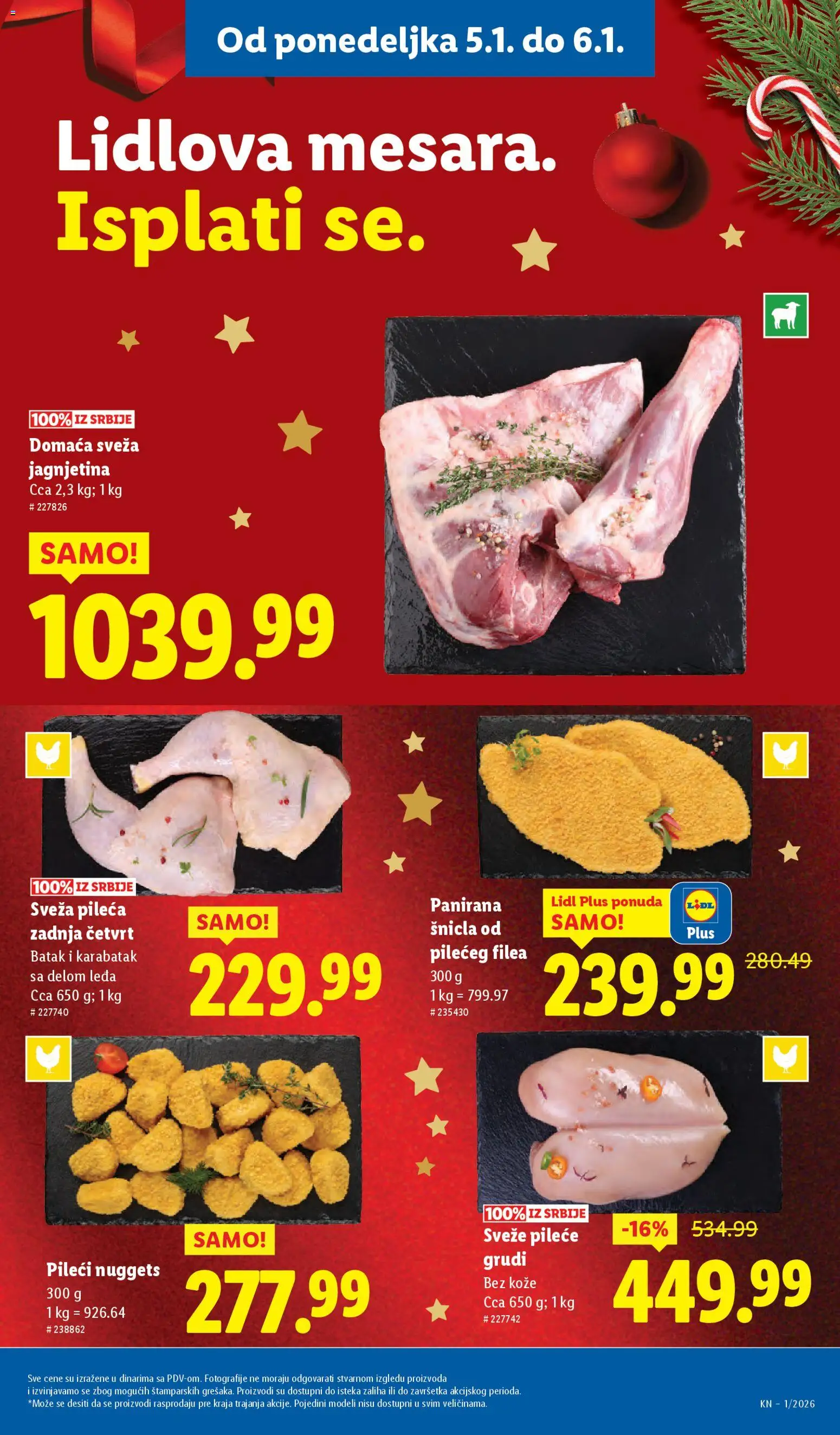 Lidl katalog - važi od 02.01.2026 | Strana: 79 | Proizvode: Pileće grudi, Chicken nuggets