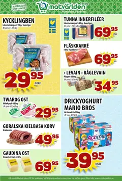 Matvärlden - erbjudanden - Tensta - Förhandsvisning av reklamblad från butik Matvärlden aktuell från 27.10.2025