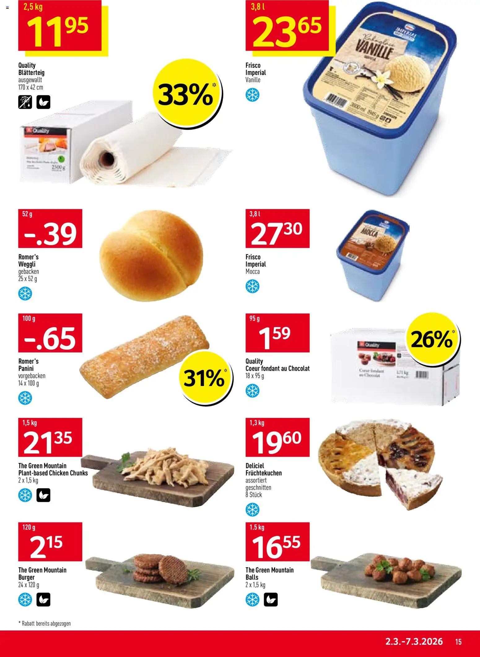 Prodega Aktionen – gültig ab 02.03.2026 | Seite: 15 | Produkte: Burger