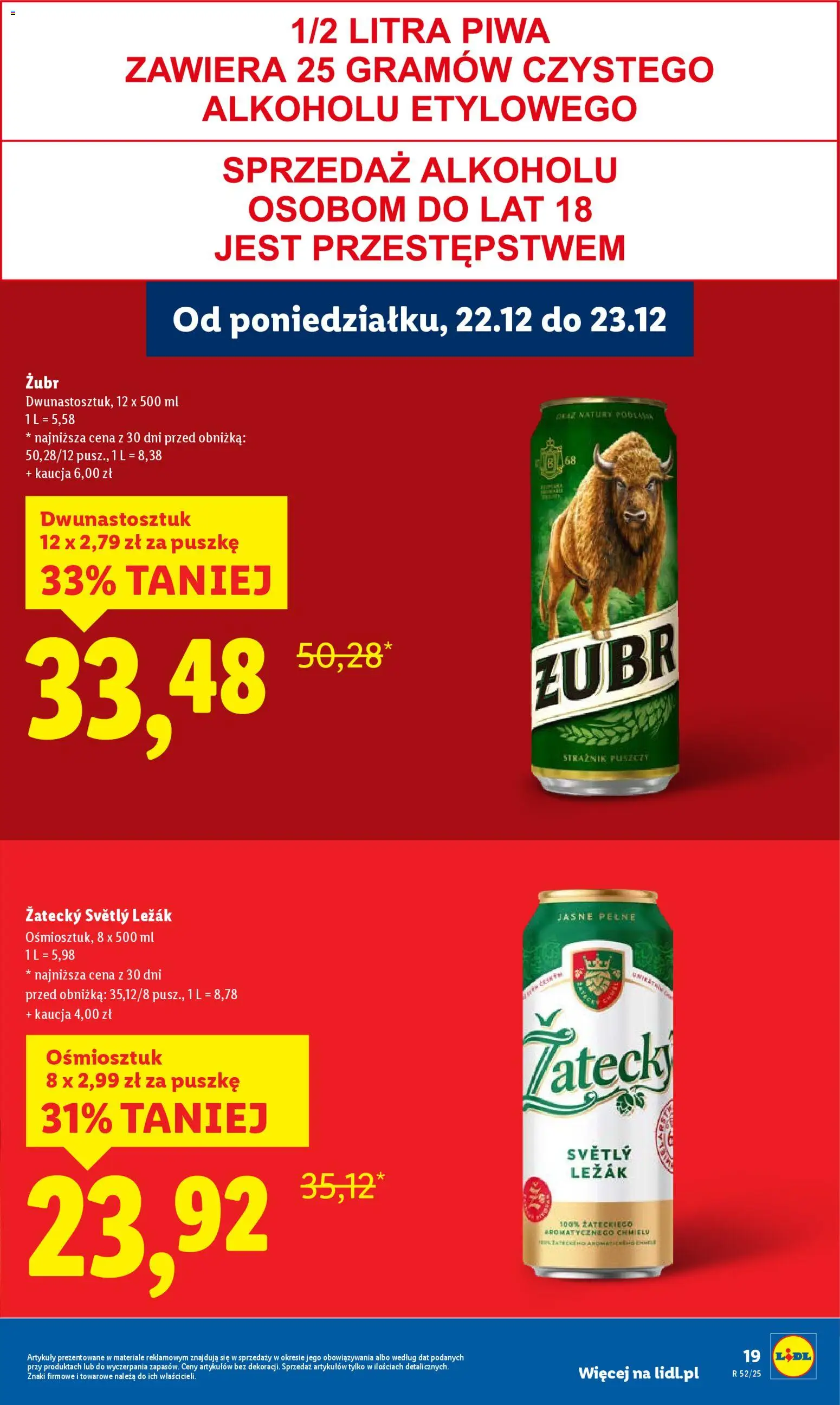 Lidl Gazetka od 22.12.2025 | Strona: 19