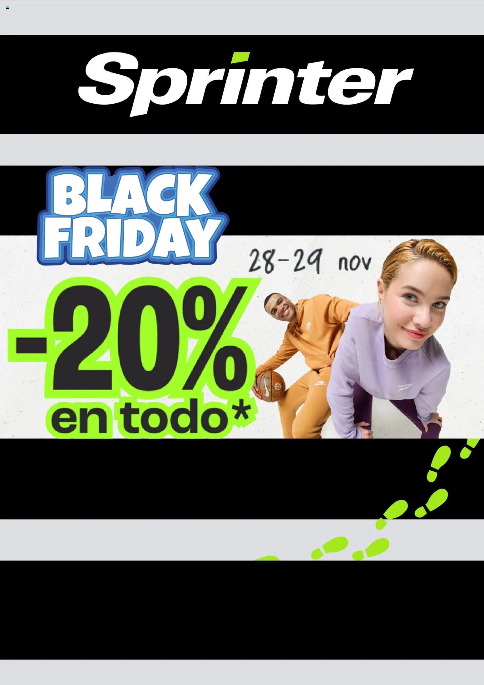 Sprinter Black Friday │ válido desde el 28.11.2025 | Página: 1