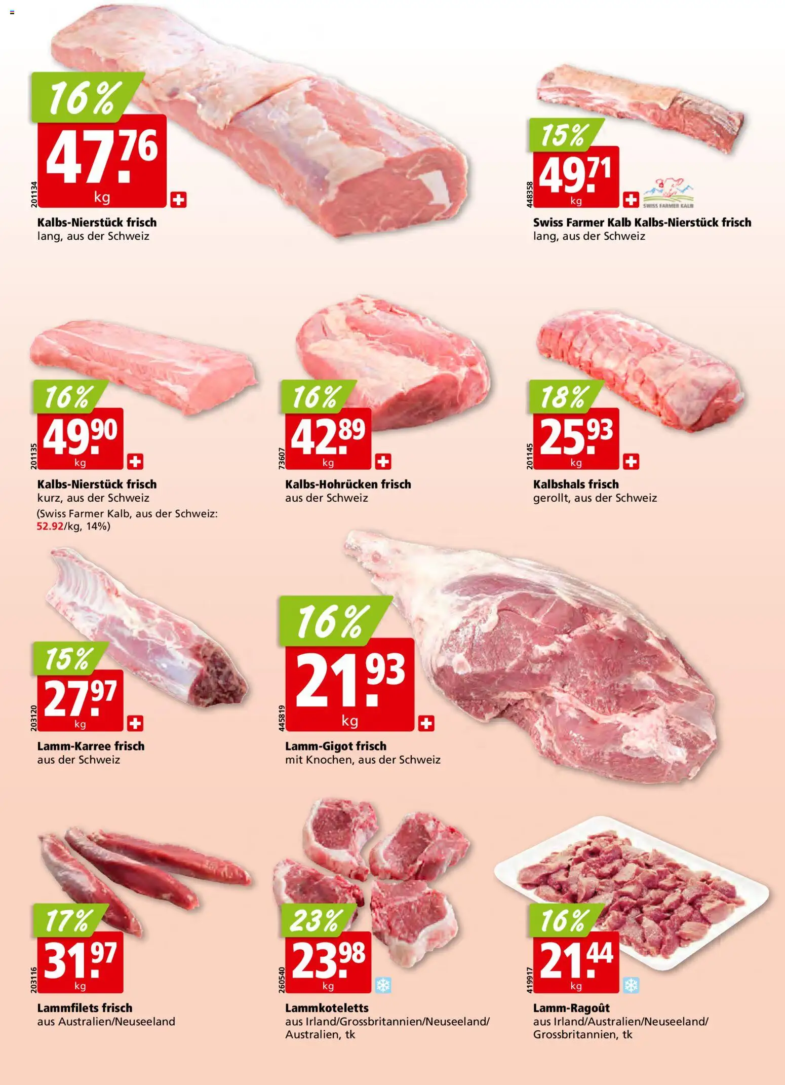 Aligro Aktionen Schlieren, Gossau SG, Frauenfeld, Rapperswil-Jona, Sargans, Bern, Brüttisellen, Pratteln, Emmen, Spreitenbach – gültig ab 09.02.2026 | Seite: 8