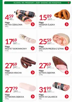 Eurocash Gazetka - Katalog Wędlin od 01.09.2025 | Strona: 18 | Produkty: Kiełbasa, Szynka, Metka cebulowa, Indyk w galarecie