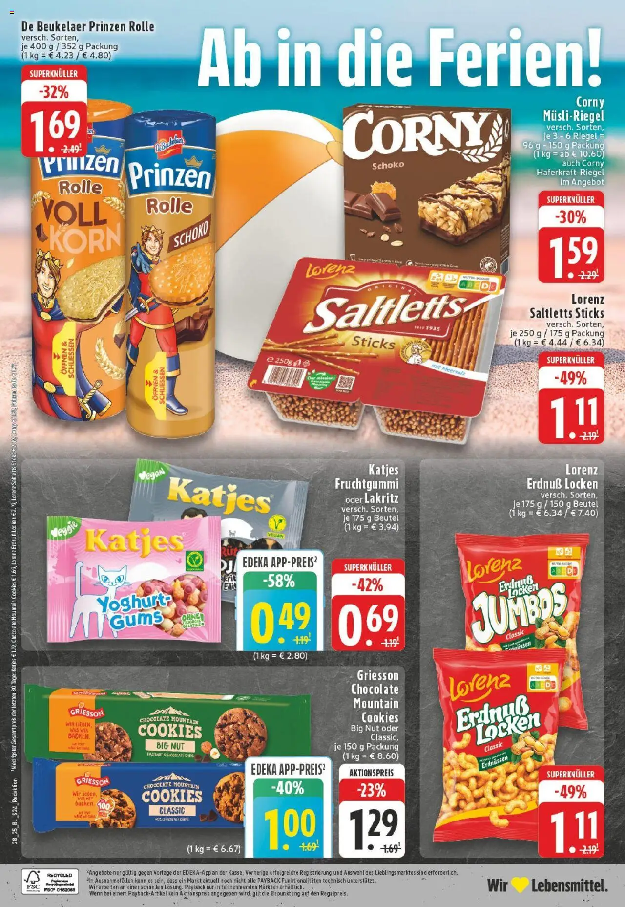 Edeka prospekt Kerpen	 - gültig ab dem 06.07.2025 | Seite: 24 | Produkte: Katjes, Chips