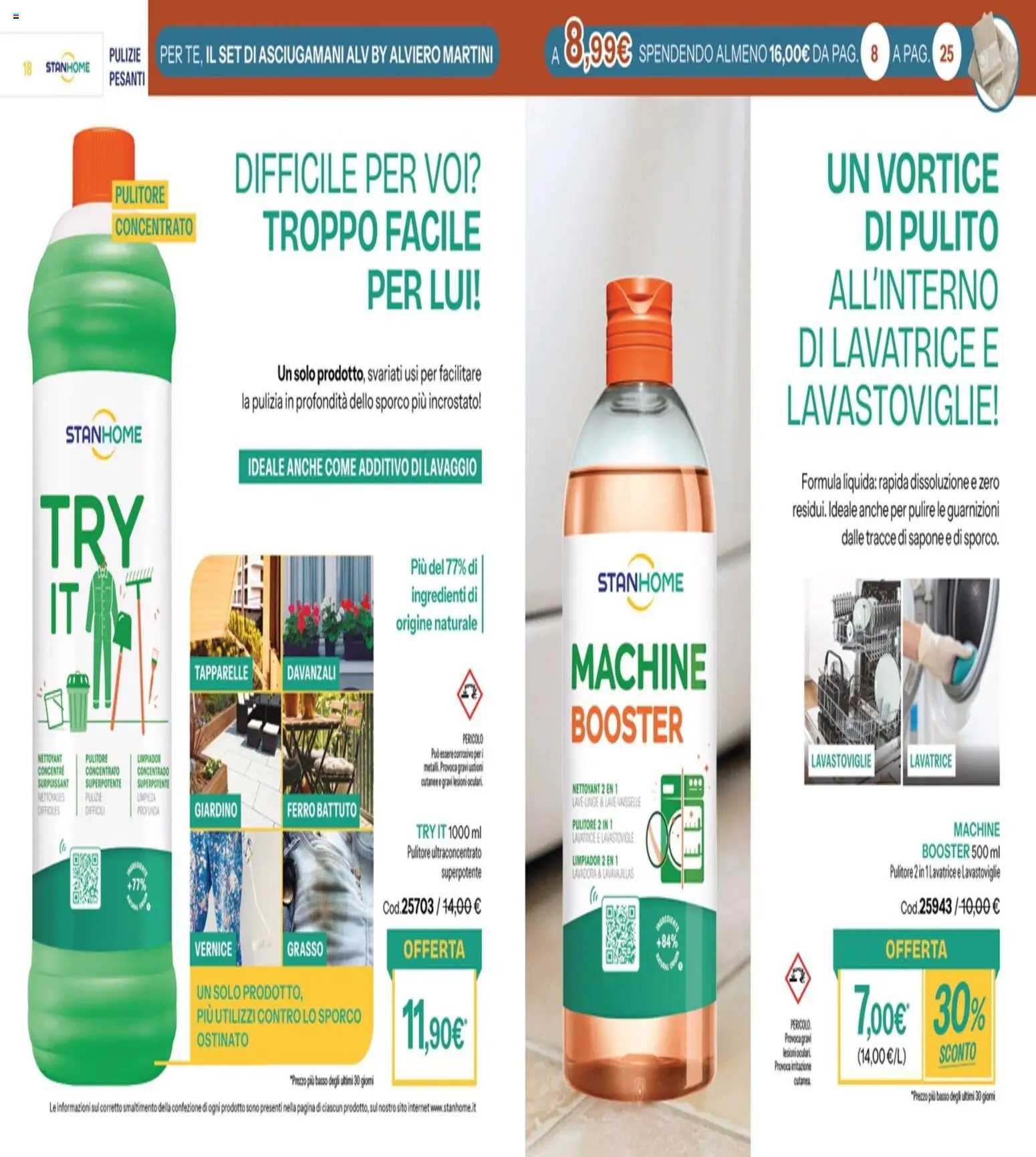 Volantino Stanhome del 21.10.2025 | Pagina: 10 | Prodotti: Sapone, Lavatrice, Lavastoviglie