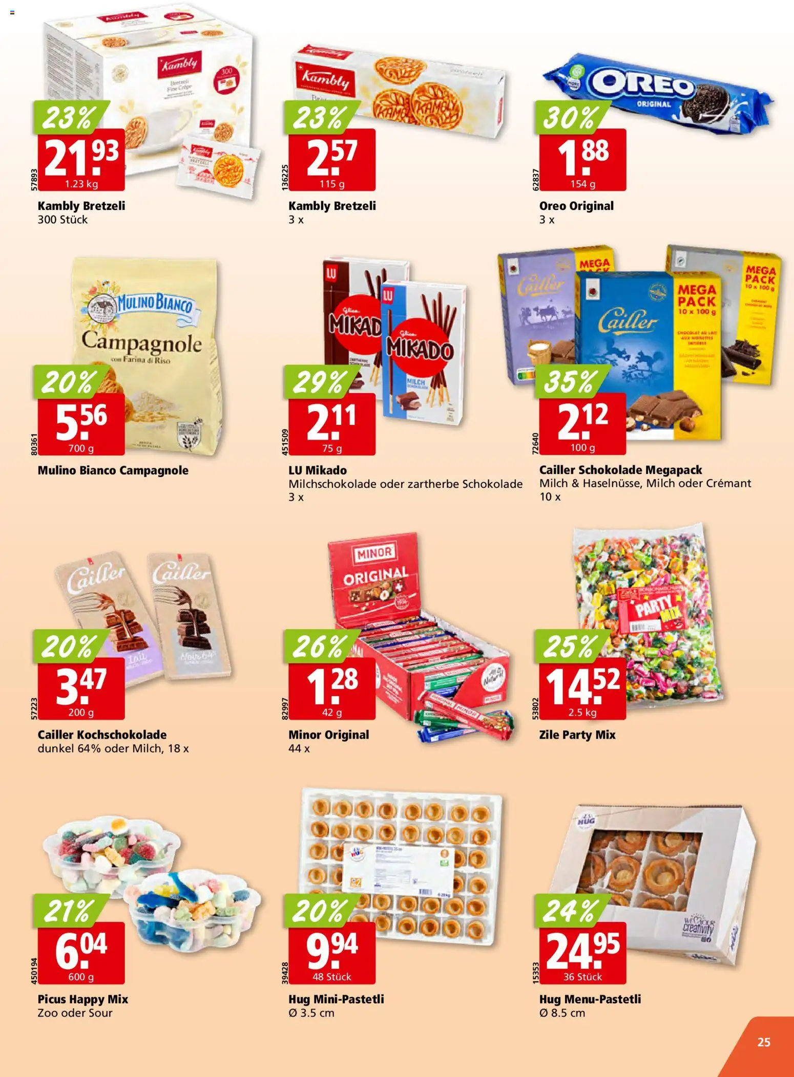 Aligro Aktionen Chavannes, Matran, Genf, Sitten – gültig ab 24.11.2025 | Seite: 25 | Produkte: Milch, Schokolade