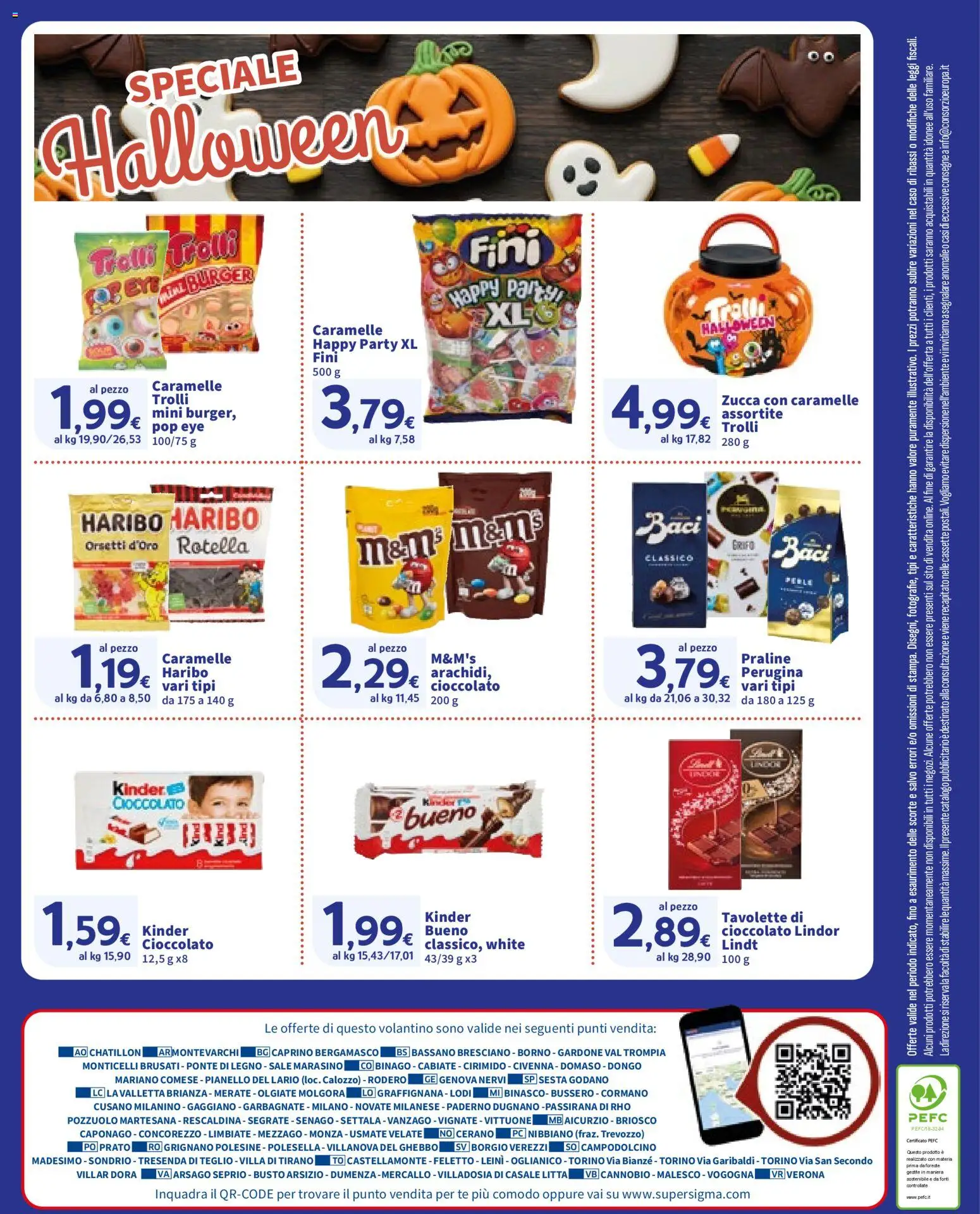 Volantino SIGMA del 21.10.2025 | Pagina: 12 | Prodotti: Cioccolato, Tè, Sale, PC