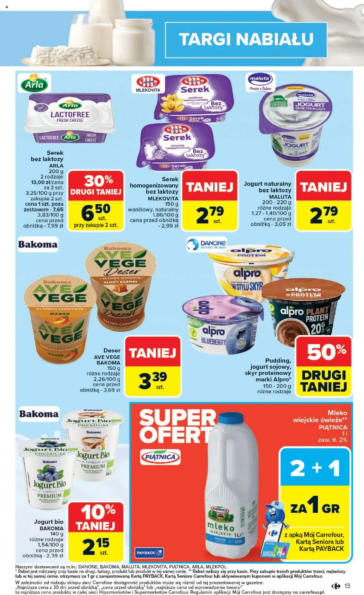 Carrefour Gazetka od 20.10.2025 | Strona: 15 | Produkty: Mango, Jogurt śmietankowy, Jogurt Bio, Jogurt