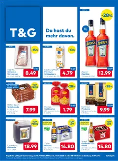 T&G Salzburg ab 23.10.2025 gültig