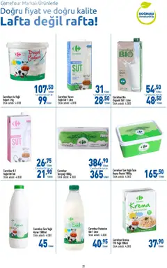09.10.2025 tarihinden itibaren geçerli olan CarrefourSA kataloğu önizlemesi | Sayfa: 22