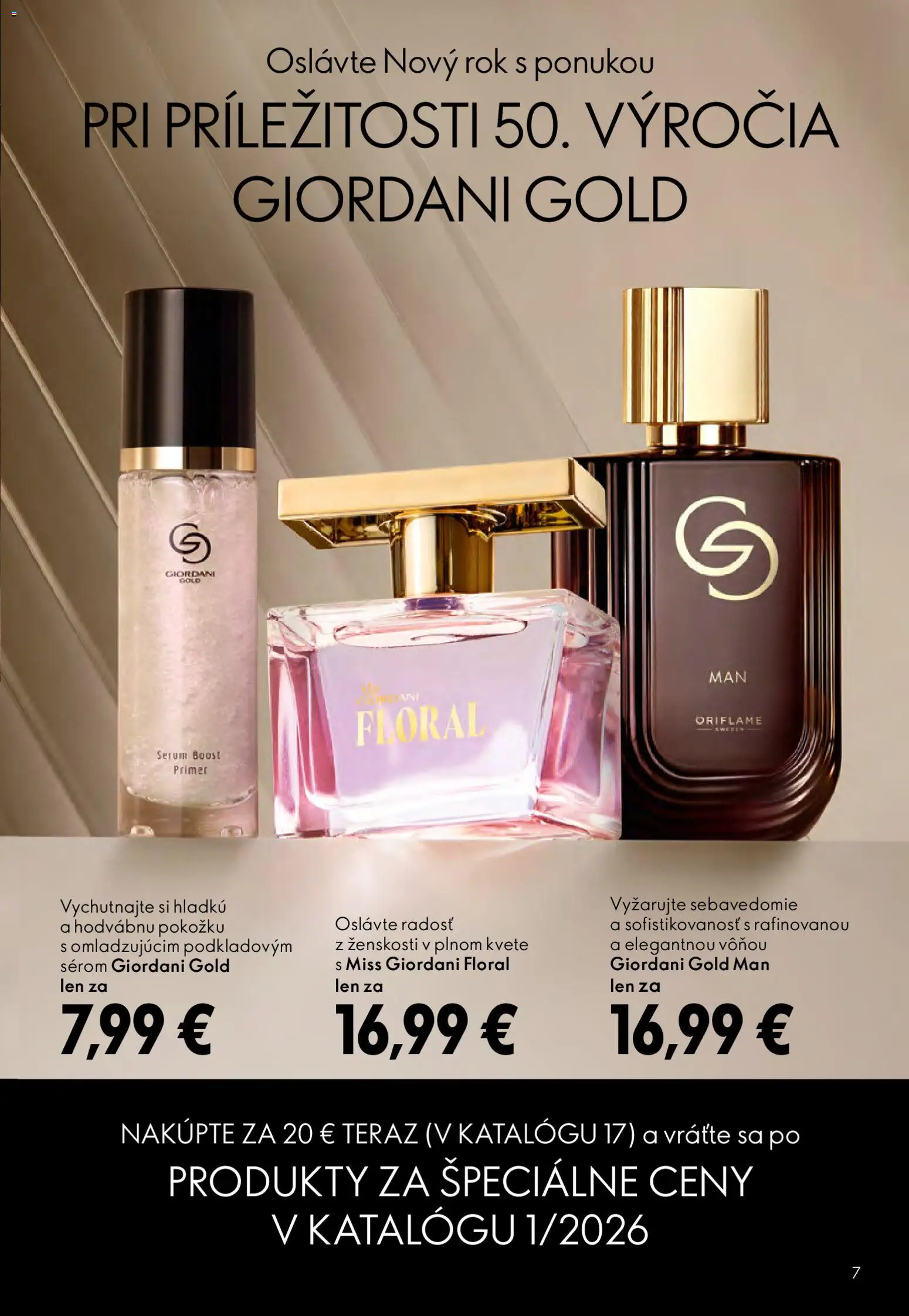 Nové Oriflame akcie – leták je platný od 03.12.2025 | Strana: 7