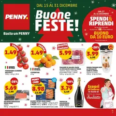 Anteprima del volantino PENNY - Buone feste! valido a partire dal 15.12.2025