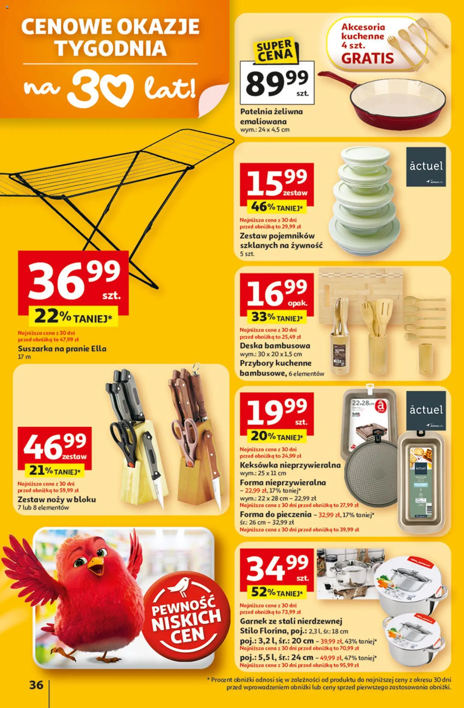 Auchan Gazetka - 30 Lat Hipermarket od 12.02.2026 | Strona: 36