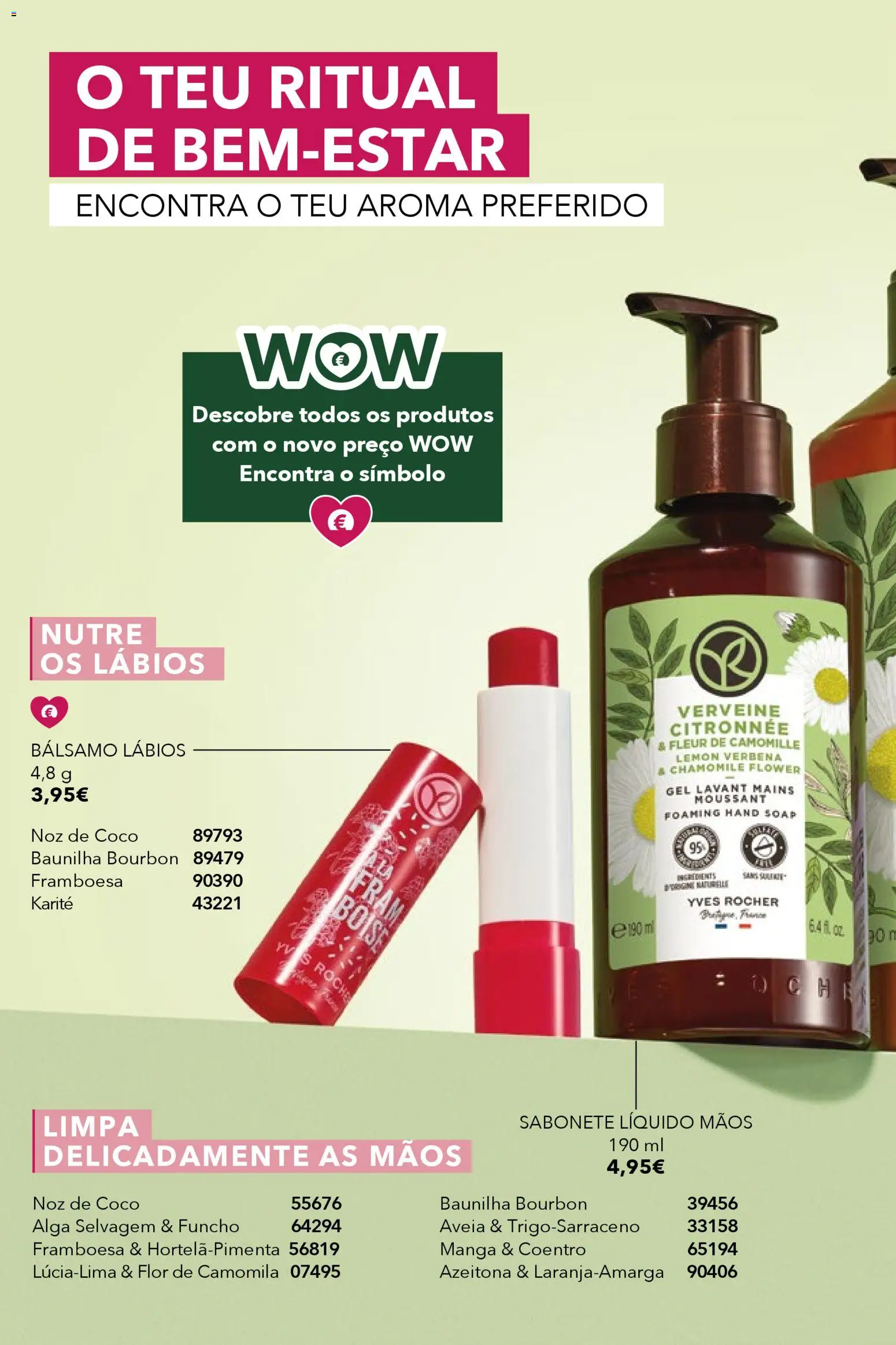 Yves Rocher catálogo 4 │ válido de 12.03.2026 | Página: 64 | Produtos: Aveia, Sabonete líquido, Sabonete