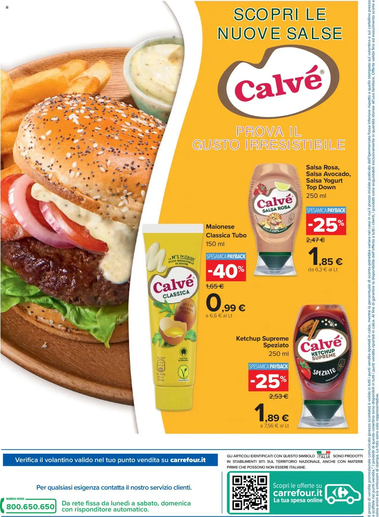 Volantino Carrefour del 15.09.2025 | Pagina: 2 | Prodotti: Yogurt, Salsa, Top, Scaffale