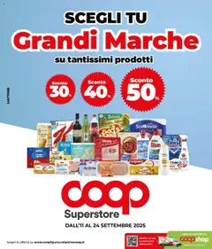 Anteprima del volantino COOP Superstore - Genova catalogo valido a partire dal 11.09.2025