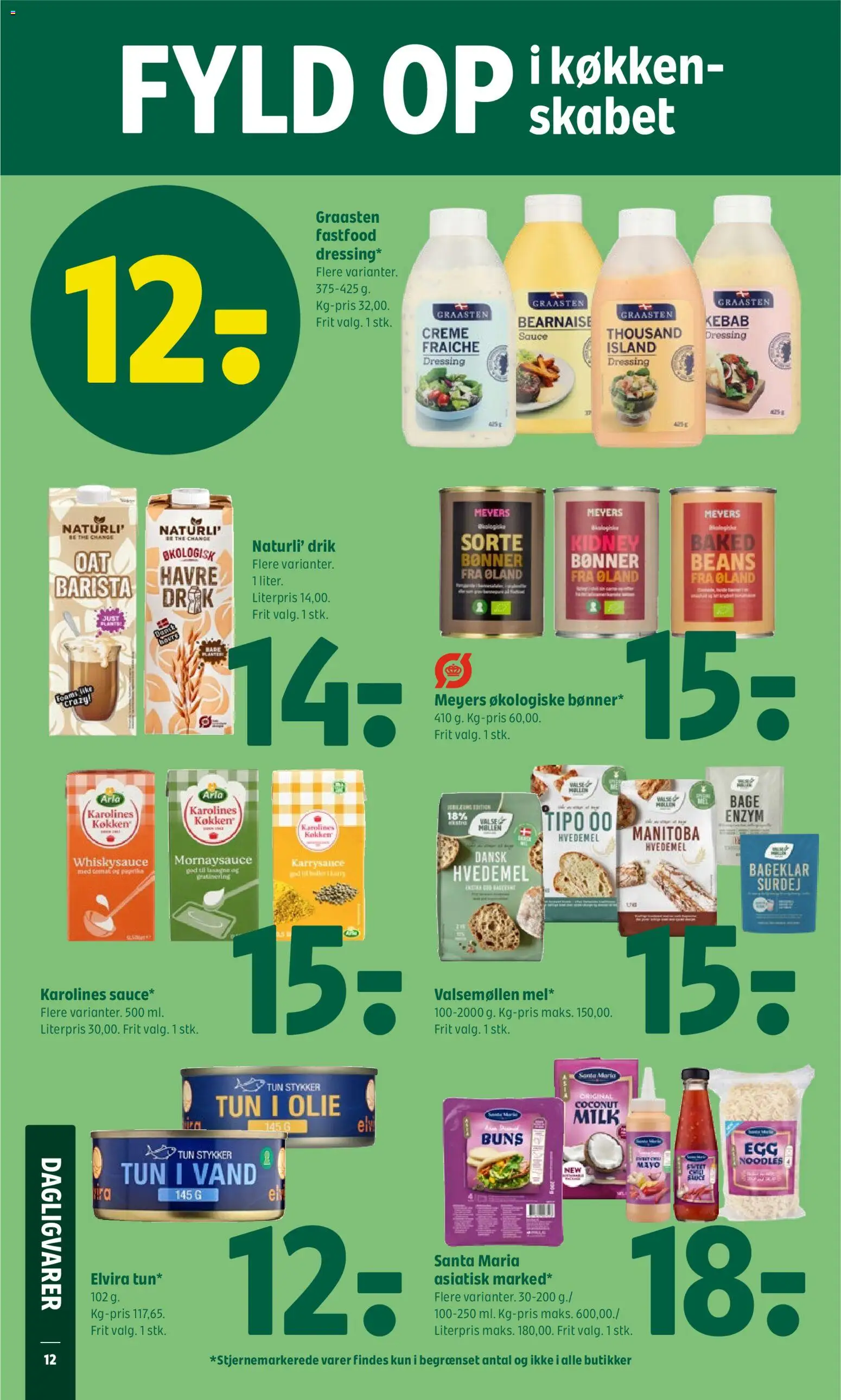 Coop 365 tilbudsavis – gyldig fra 23.04.2026 | Side: 15 | Produkter: Creme, Hvedemel, Kebab, Tun