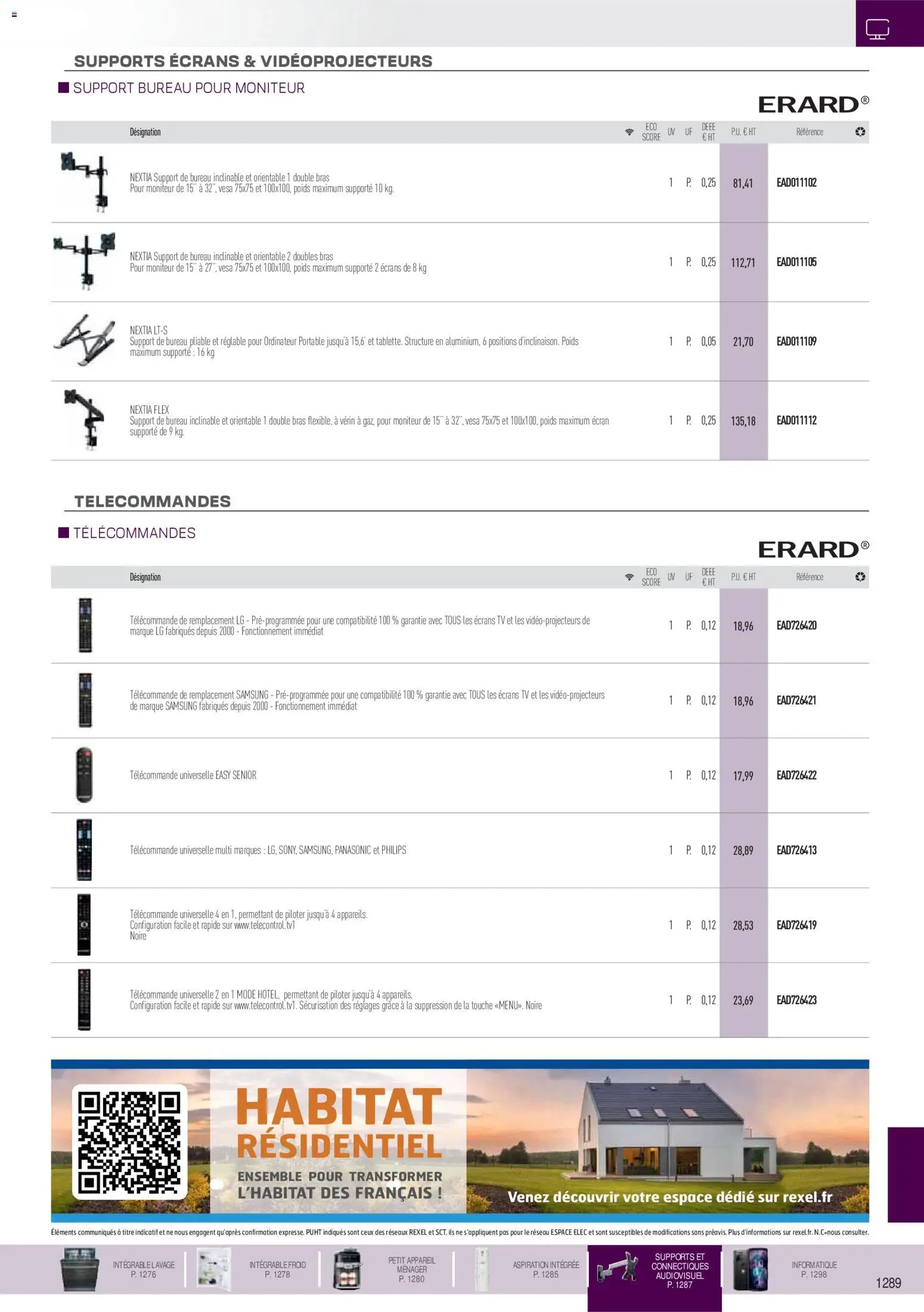 {H1} | Page: 48 | Produits: Moniteur, Ordinateur, Télécommande, Télécommande universelle