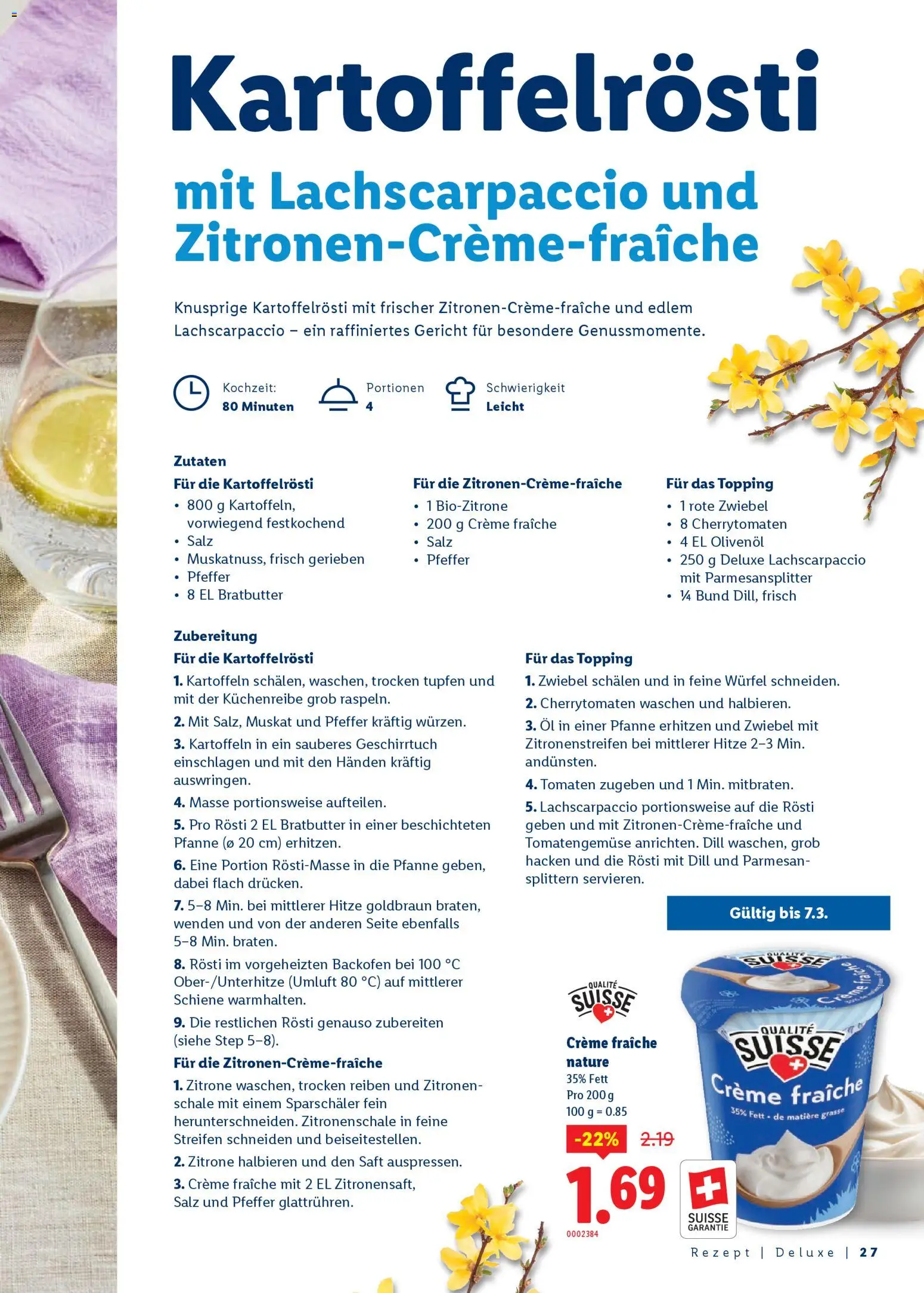 Lidl Aktionen Ostern – gültig ab 26.02.2026 | Seite: 27 | Produkte: Kammerjunker, Backofen, Zitrone, Creme