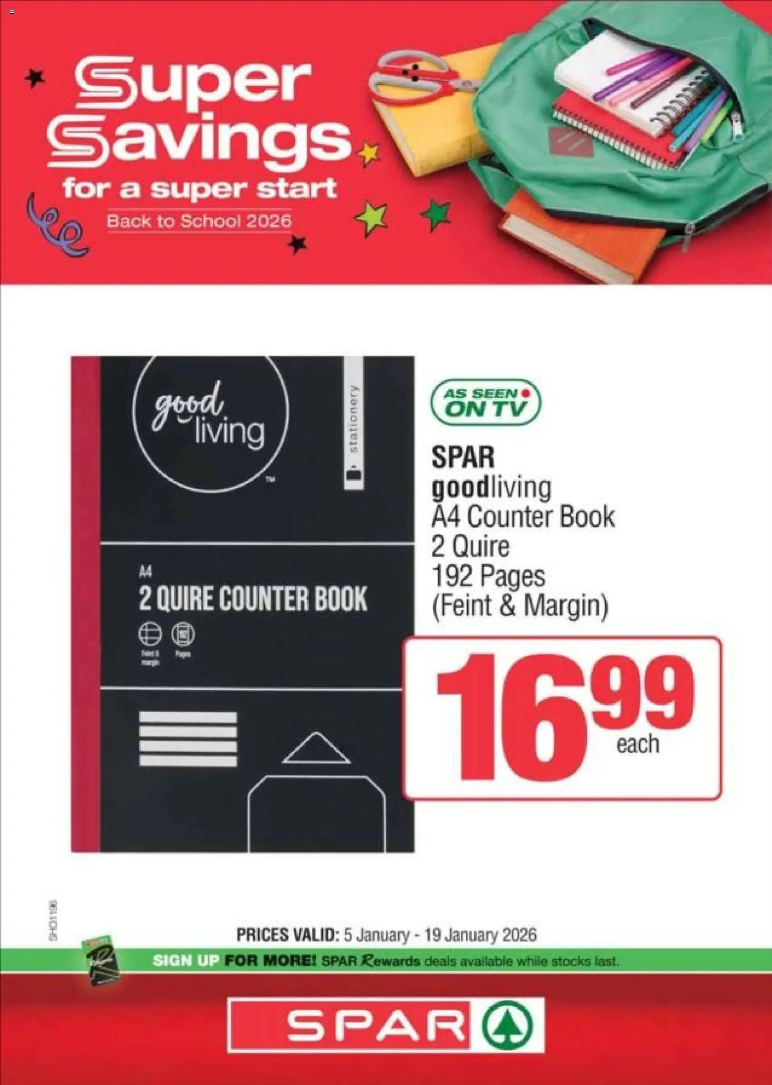 New Spar catalogue – valid from 05.01.2026 | Page: 13 | Products: TV