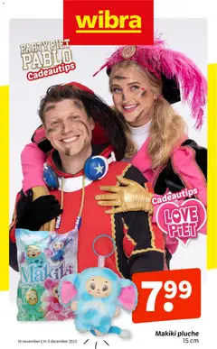 Wibra - Folder - Voorbeeld van een folder van Wibra, geldig van 10.11.2025