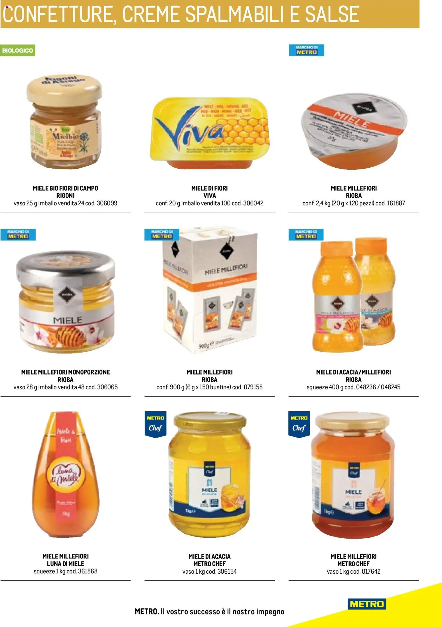 Volantino Metro del 17.10.2025 | Pagina: 7 | Prodotti: Miele, Vaso