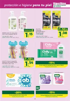 Vista previa HiperDino folleto válido desde el 07.01.2026 | Página: 25 | Productos: Perfume, Jabón, Γλυφιτζούρι