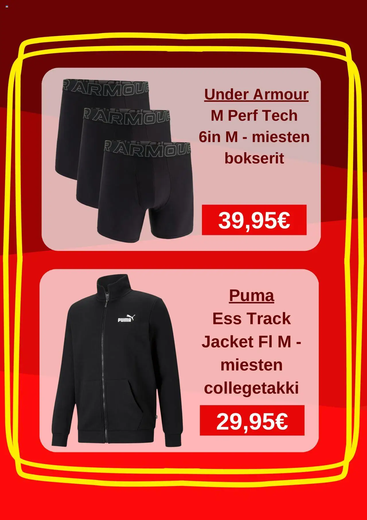  | Sivu: 4 | Tuotteet: Bokserit