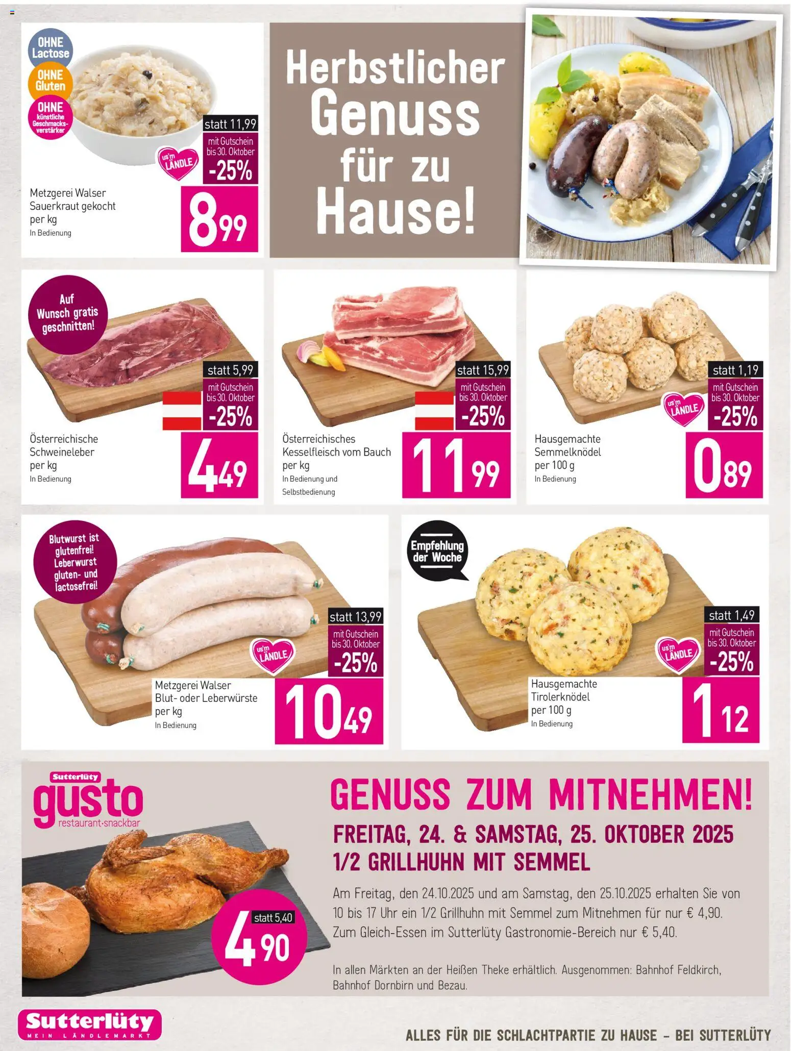 Sutterlüty Flugblatt gültig ab 22.10.2025 | Seite: 10 | Produkte: Uhr