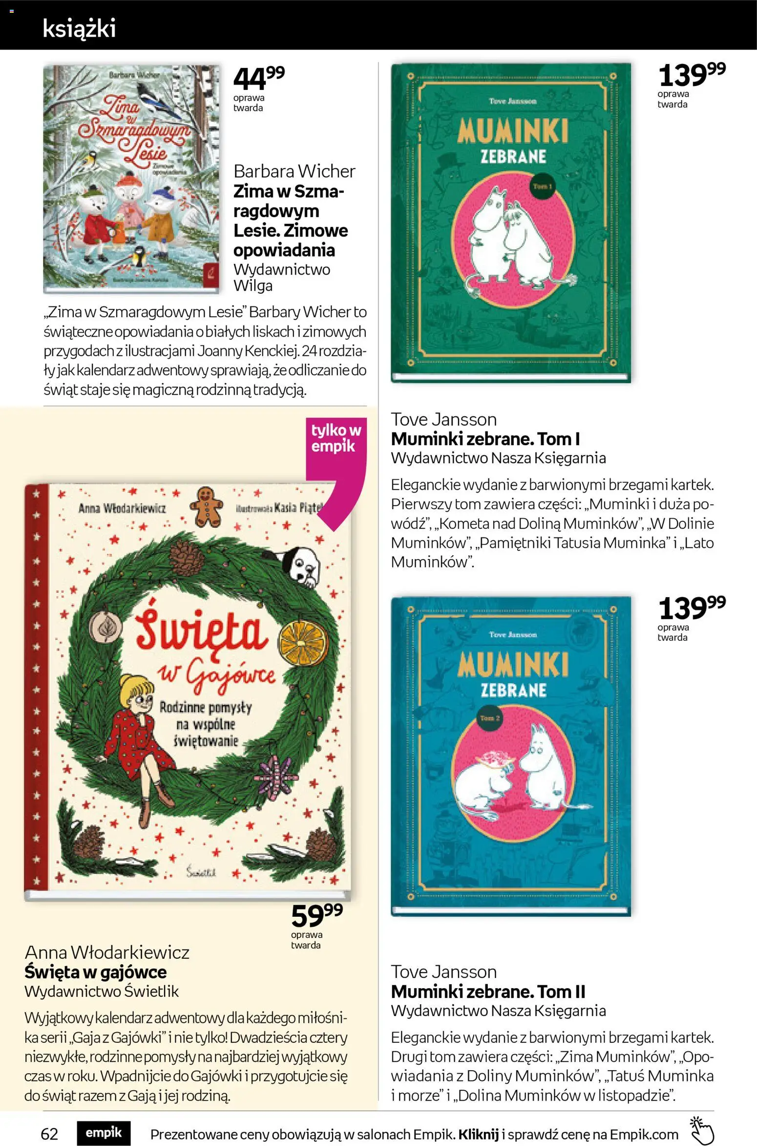 Empik Black Friday od 29.10.2025 | Strona: 62 | Produkty: Kalendarz adwentowy, Kalendarz, Książki