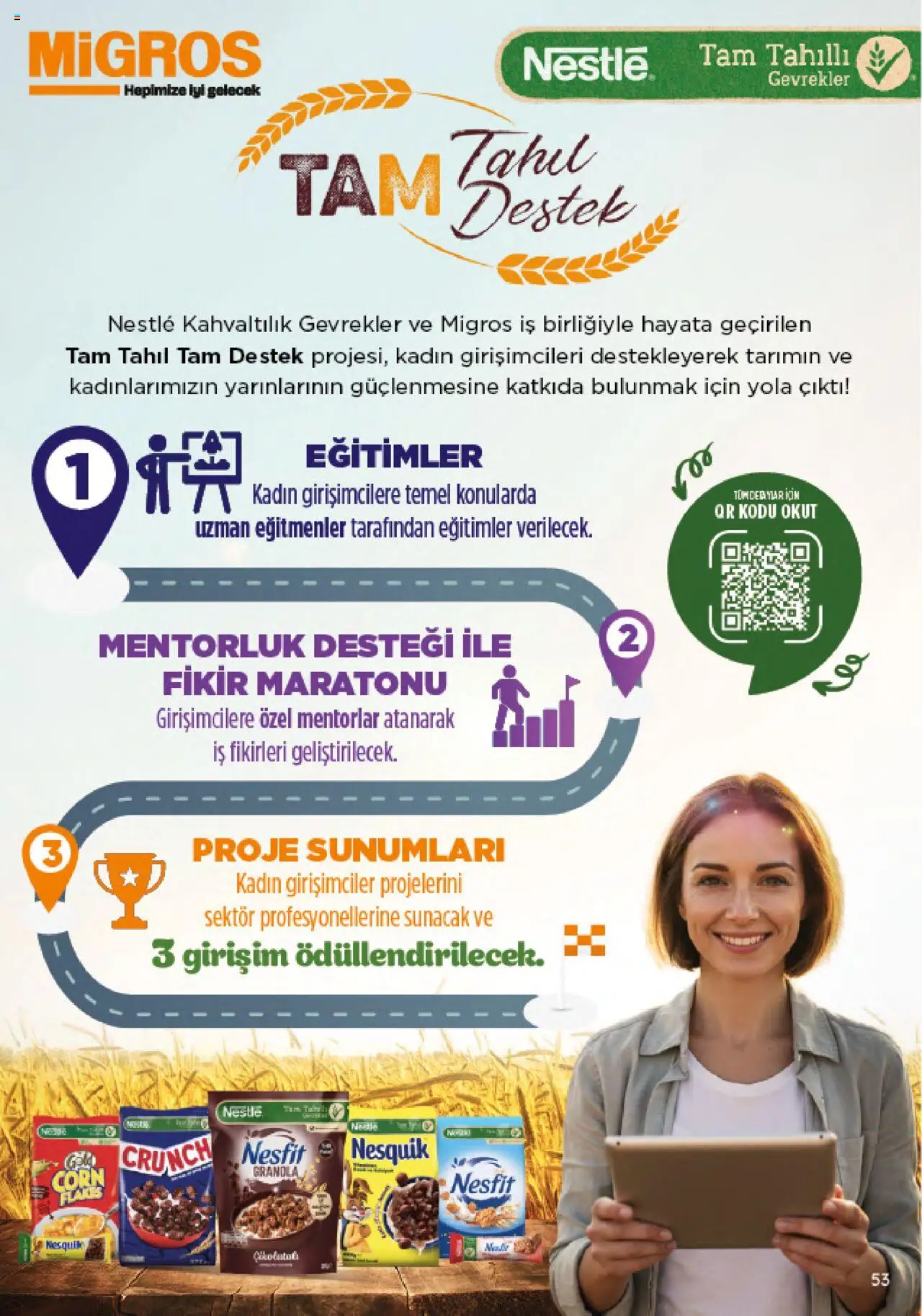 Migros Katalog - Migroskop - 11.09.2025 tarihinden itibaren geçerlidir | Sayfa: 53 | Ürünler: Tahıl