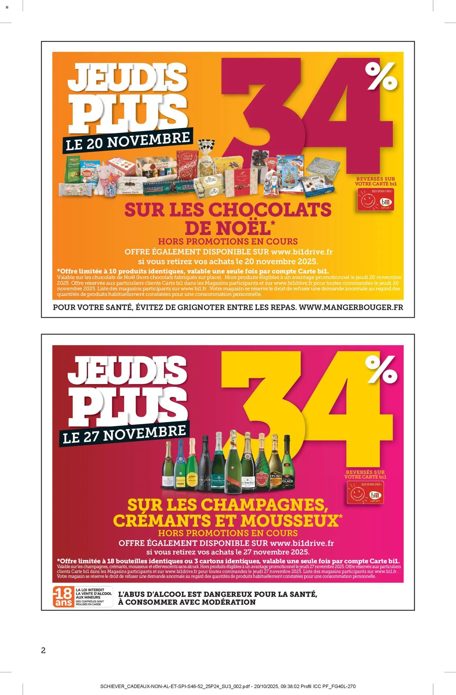 {H1} | Page: 2 | Produits: Chocolats de noël, Mousseux