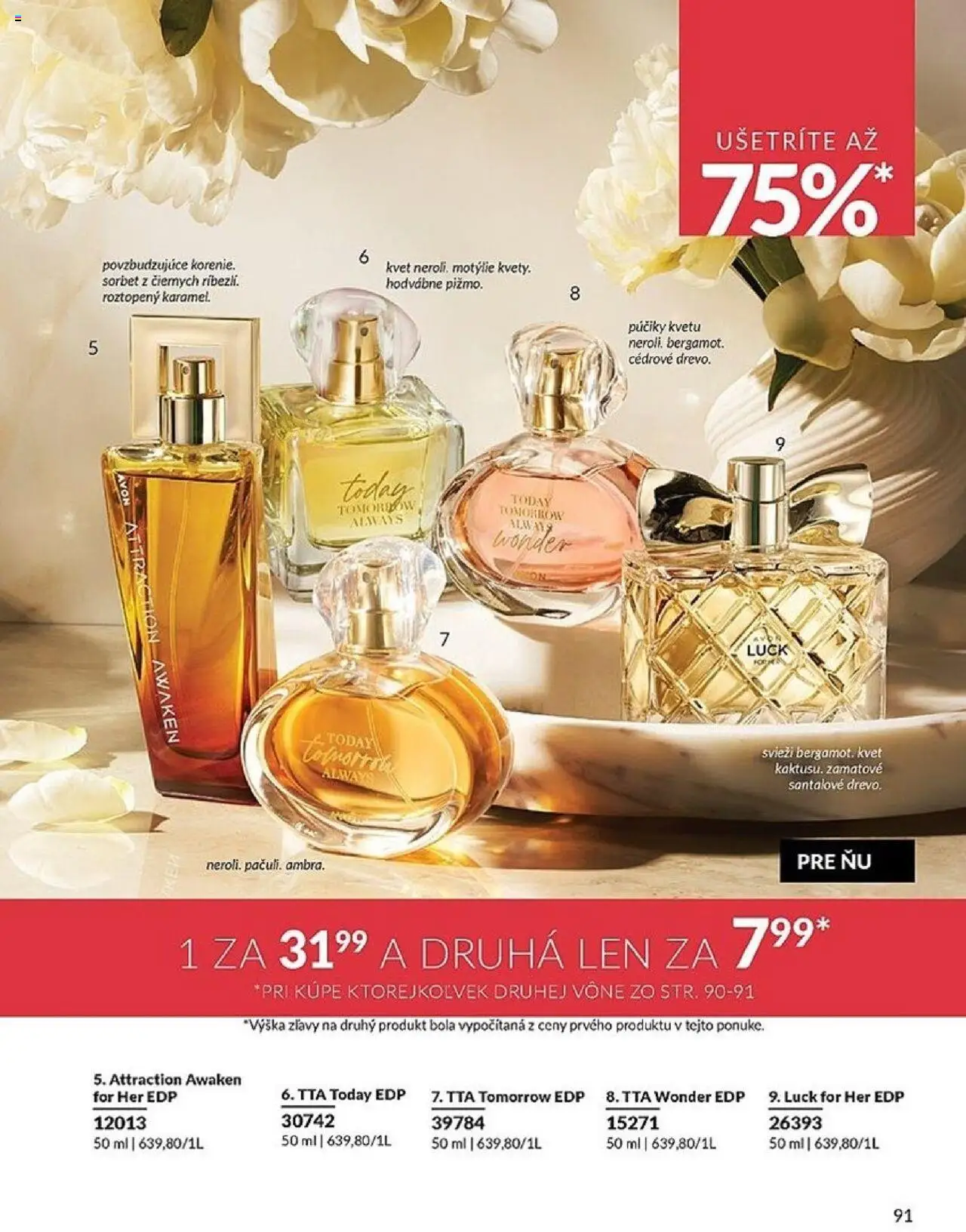 Nové Avon akcie – leták je platný od 01.10.2025 | Strana: 91 | Produkty: Sorbet