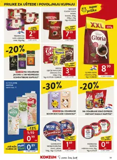 NESCAFÉ CLASSIC KAVA, Instant, limenka, 200g, 200g + 20g - Pregled kataloga iz trgovine Konzum, vrijedi od 11.03.2026 | Stranica: 31 | Proizvodi: Šumsko voće, Nescafe, Podravka, Čaj